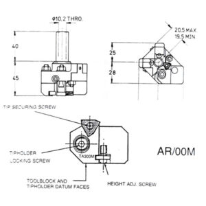 AR00M Product Drawing